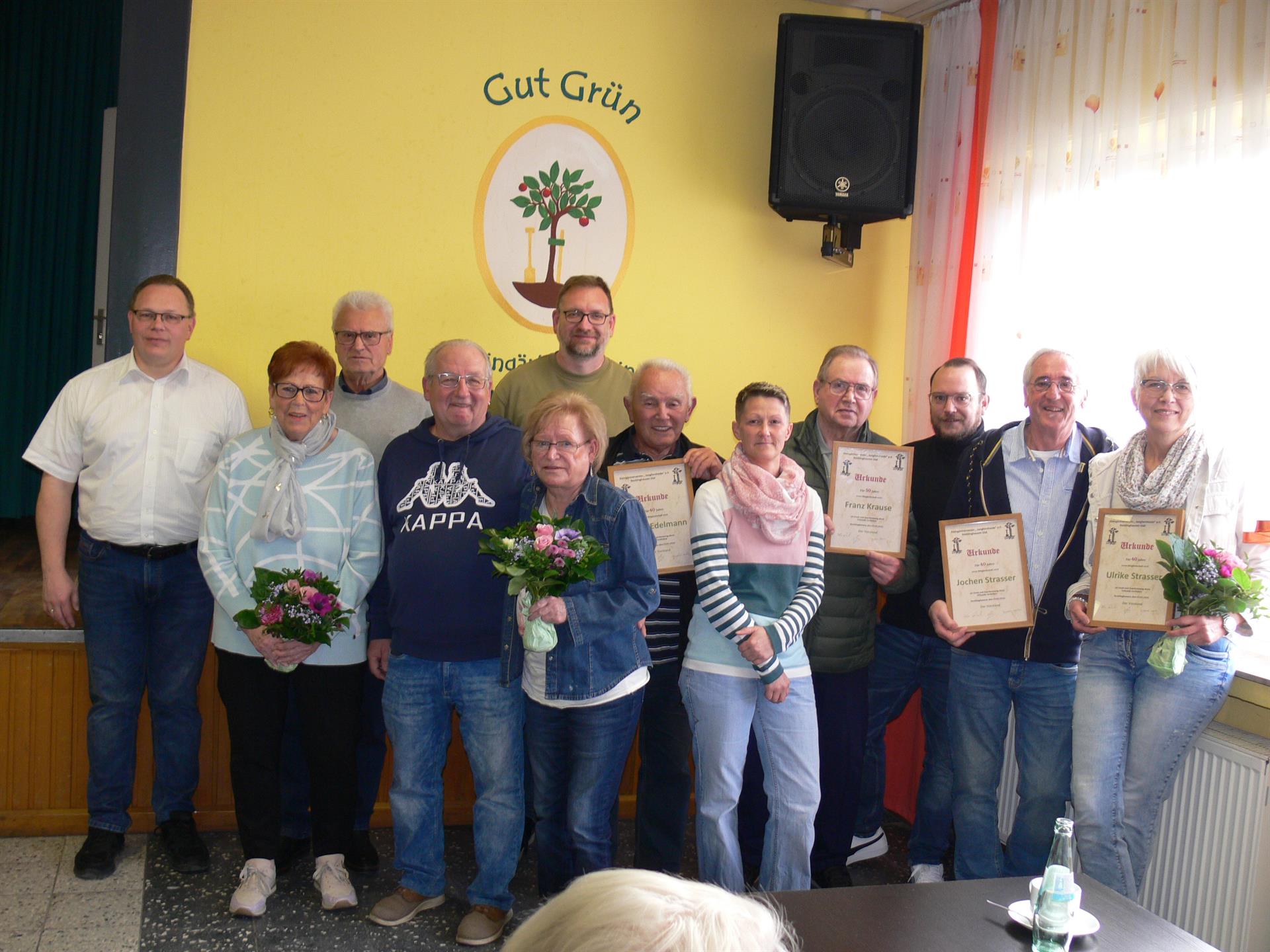 Bewegende Laudatio für den Vorsitzenden Klaus Nowacki zum Abschied